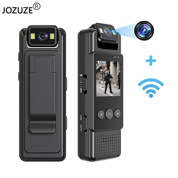 Planet Gates JOZUZE MD17 Wifi Mini Camera 1080P Portable Digital Video Recorder Worn Police Small Body Cam Night Vision DV Miniature Camcorde