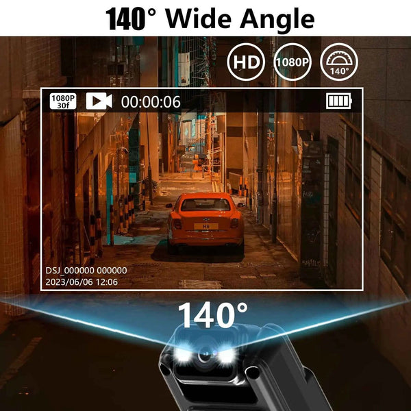 Planet Gates JOZUZE MD17 Wifi Mini Camera 1080P Portable Digital Video Recorder Worn Police Small Body Cam Night Vision DV Miniature Camcorde