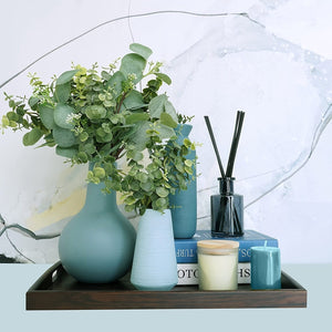 Planet Gates JQY5/YJL5 10pcs Artificial Eucalyptus Stem, Premium Oxidation Resistance Artificial Flower, Artificial Leaves Pick, Faux Eucalyptus Leaves Picks Greenery Plant Home Decor Room Decor