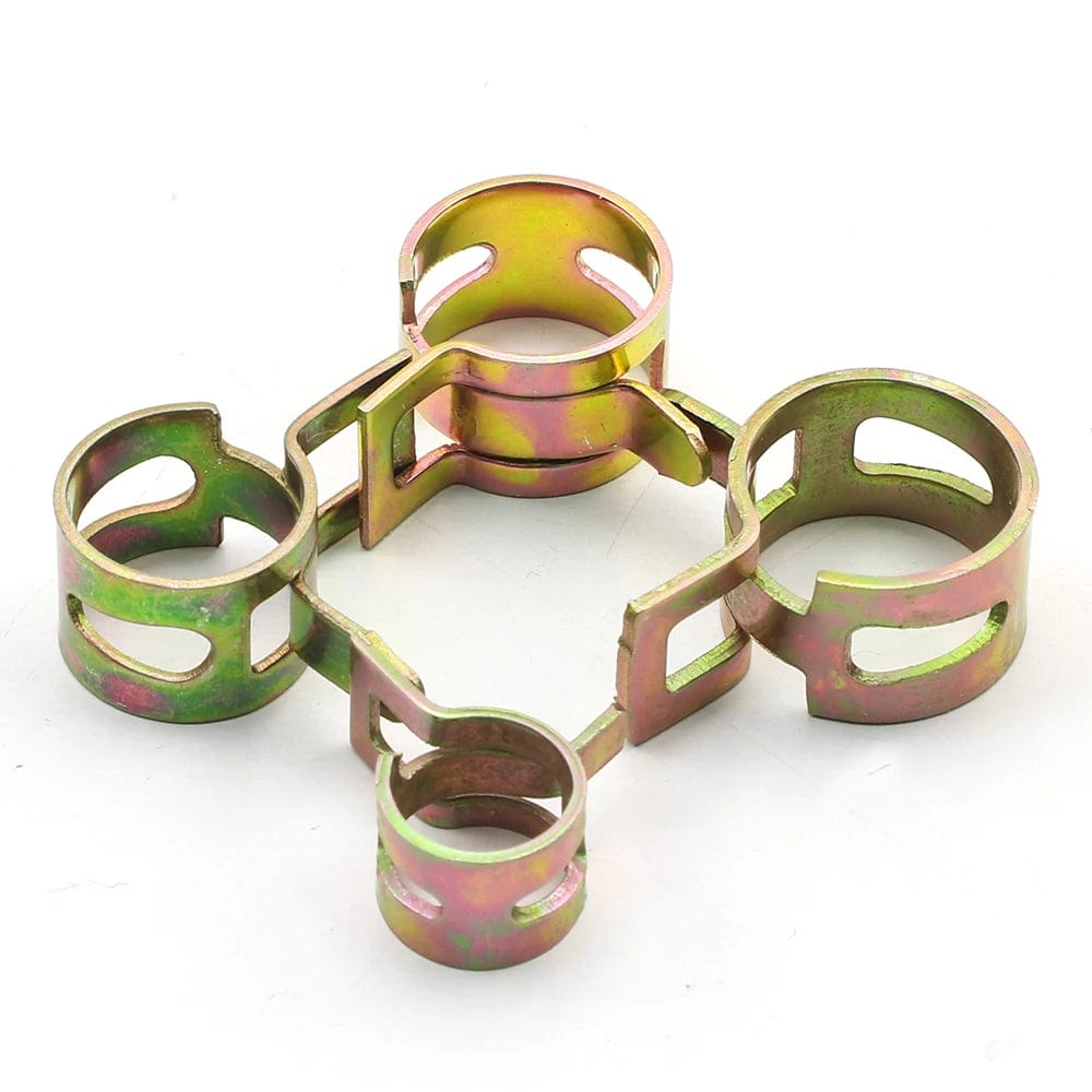 Planet Gates M15x10x1 20pcs JUIDINTO 20pcs Fuel line Spring Clamp 6-15mm Spring Clip Fuel Oil Line Silicone Vacuum Hose Clamps Carbon Steel Zinc Plated Clip