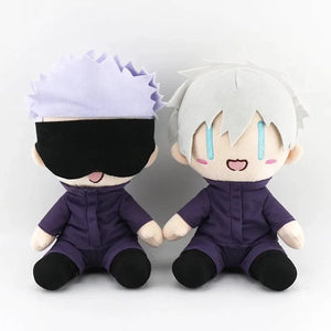 Planet Gates Jujutsu Kaisen Plush Satoru Gojo Fushiguro Megumi Itadori Yuji Inumaki Toge Anime Figure Stuffed Kawaii Doll Children's gift toy