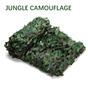 Planet Gates JUNGLE CAMOUFLAGE / 3m x 5m 1.5x3m /2x10m Hunting Military Camouflage Nets Woodland Army training Camo netting Car Covers Tent Shade Camping Sun Shelter