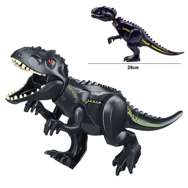 Planet Gates Jurassic Dino World Large Dinosaurs Figures Bricks Building Blocks Velociraptor T-Rex Triceratops Indominus Rex Toys For Kids