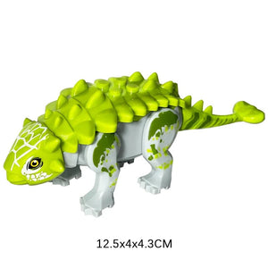 Planet Gates Jurassic Dino World Large Dinosaurs Figures Bricks Building Blocks Velociraptor T-Rex Triceratops Indominus Rex Toys For Kids