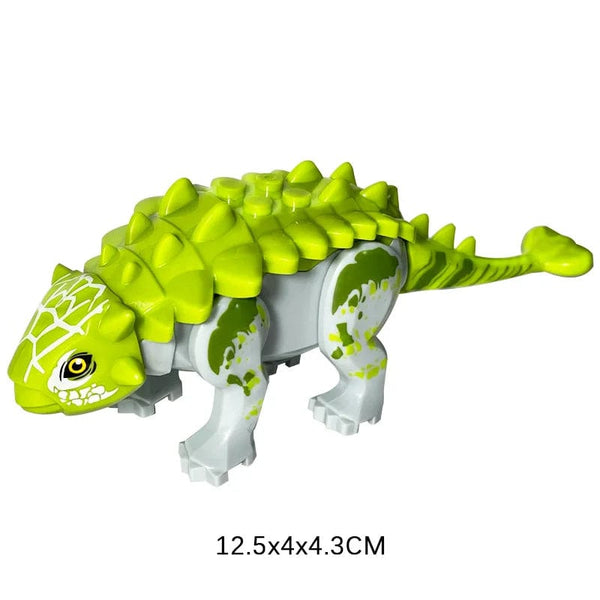 Planet Gates Jurassic Dino World Large Dinosaurs Figures Bricks Building Blocks Velociraptor T-Rex Triceratops Indominus Rex Toys For Kids