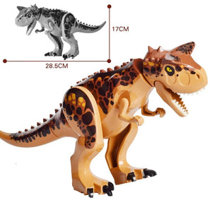 Planet Gates Jurassic Dino World Large Dinosaurs Figures Bricks Building Blocks Velociraptor T-Rex Triceratops Indominus Rex Toys For Kids