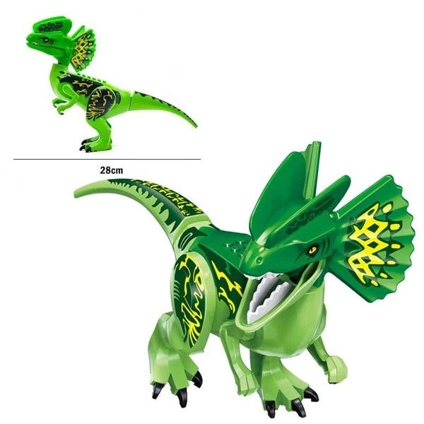 Planet Gates Jurassic Dino World Large Dinosaurs Figures Bricks Building Blocks Velociraptor T-Rex Triceratops Indominus Rex Toys For Kids