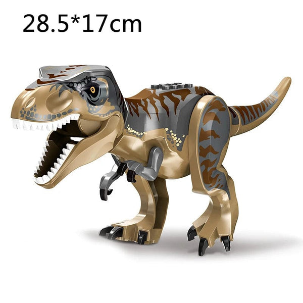 Planet Gates Jurassic Dino World Large Dinosaurs Figures Bricks Building Blocks Velociraptor T-Rex Triceratops Indominus Rex Toys For Kids