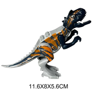 Planet Gates Jurassic Dino World Large Dinosaurs Figures Bricks Building Blocks Velociraptor T-Rex Triceratops Indominus Rex Toys For Kids