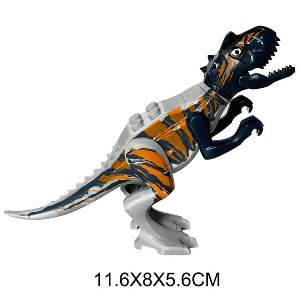 Planet Gates Jurassic Dino World Large Dinosaurs Figures Bricks Building Blocks Velociraptor T-Rex Triceratops Indominus Rex Toys For Kids