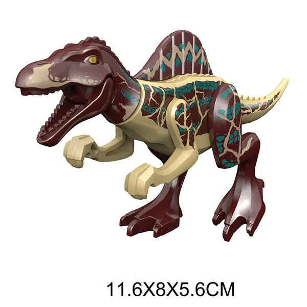 Planet Gates Jurassic Dino World Large Dinosaurs Figures Bricks Building Blocks Velociraptor T-Rex Triceratops Indominus Rex Toys For Kids