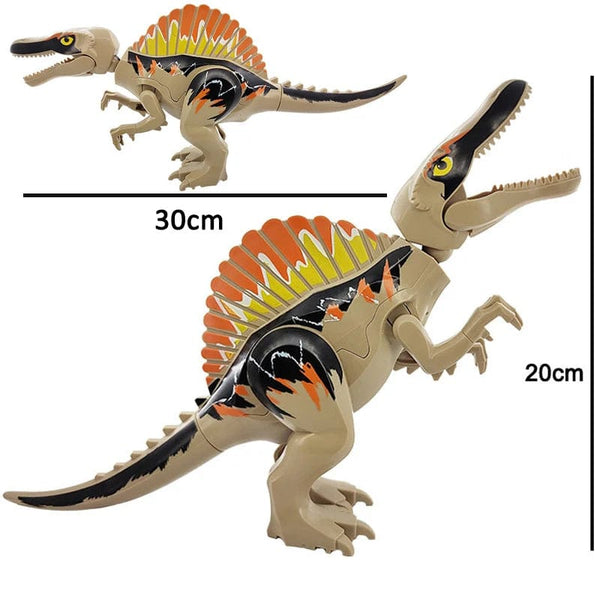 Planet Gates Jurassic Dino World Large Dinosaurs Figures Bricks Building Blocks Velociraptor T-Rex Triceratops Indominus Rex Toys For Kids
