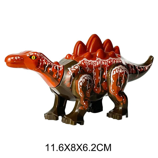 Planet Gates Jurassic Dino World Large Dinosaurs Figures Bricks Building Blocks Velociraptor T-Rex Triceratops Indominus Rex Toys For Kids