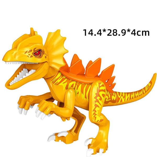 Planet Gates Jurassic Dino World Large Dinosaurs Figures Bricks Building Blocks Velociraptor T-Rex Triceratops Indominus Rex Toys For Kids