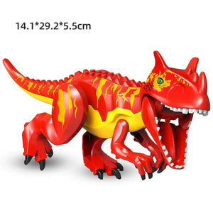 Planet Gates Jurassic Dino World Large Dinosaurs Figures Bricks Building Blocks Velociraptor T-Rex Triceratops Indominus Rex Toys For Kids