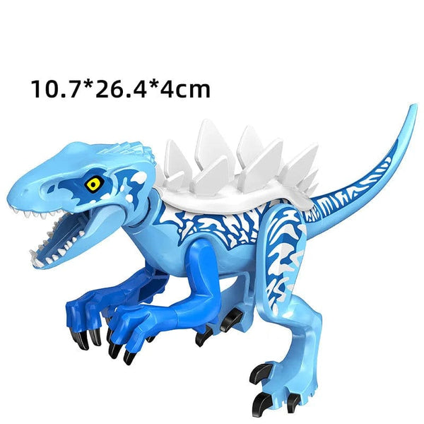 Planet Gates Jurassic Dino World Large Dinosaurs Figures Bricks Building Blocks Velociraptor T-Rex Triceratops Indominus Rex Toys For Kids