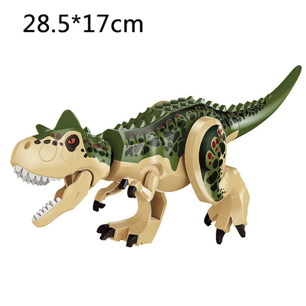 Planet Gates Jurassic Dino World Large Dinosaurs Figures Bricks Building Blocks Velociraptor T-Rex Triceratops Indominus Rex Toys For Kids