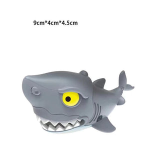 Planet Gates Jurassic Finger Dinosaur Triceratops Tyrannosaurus Model Toys for Kids Creative Finger Biting Dinosaurs Interactive Toy Boy Gift