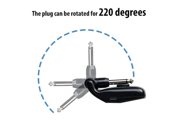 Planet Gates JW-03 / CHINA JOYO JW-03 Wireless Guitar System 2.4GHz 4 Channels Wireless Guitar Transmitter and Receiver for Electric Guitar Bass Amplifier