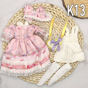 Planet Gates K-13 clothes / 30 cm 30cm Bjd Dolls Princess Full Set 1/6 Anime Bjd With Clothes 23 Joint Movable Body 3D Eyes Girls Dress Up Birthday Gifts Toys