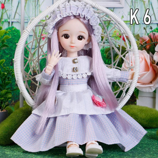 Planet Gates K-13 clothes / 30 cm 30cm Bjd Dolls Princess Full Set 1/6 Anime Bjd With Clothes 23 Joint Movable Body 3D Eyes Girls Dress Up Birthday Gifts Toys