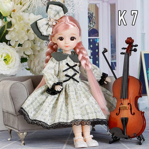 Planet Gates K-13 clothes / 30 cm 30cm Bjd Dolls Princess Full Set 1/6 Anime Bjd With Clothes 23 Joint Movable Body 3D Eyes Girls Dress Up Birthday Gifts Toys