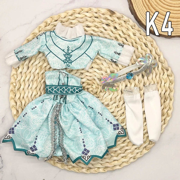 Planet Gates K-13 clothes / 30 cm 30cm Bjd Dolls Princess Full Set 1/6 Anime Bjd With Clothes 23 Joint Movable Body 3D Eyes Girls Dress Up Birthday Gifts Toys