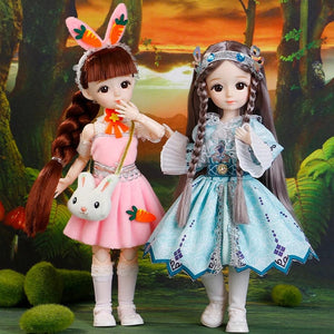 Planet Gates K-13 clothes / 30 cm 30cm Bjd Dolls Princess Full Set 1/6 Anime Bjd With Clothes 23 Joint Movable Body 3D Eyes Girls Dress Up Birthday Gifts Toys