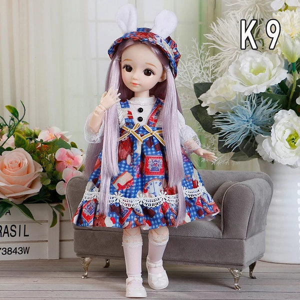 Planet Gates K-13 clothes / 30 cm 30cm Bjd Dolls Princess Full Set 1/6 Anime Bjd With Clothes 23 Joint Movable Body 3D Eyes Girls Dress Up Birthday Gifts Toys