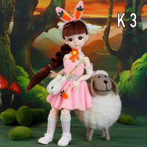 Planet Gates K-13 clothes / 30 cm 30cm Bjd Dolls Princess Full Set 1/6 Anime Bjd With Clothes 23 Joint Movable Body 3D Eyes Girls Dress Up Birthday Gifts Toys