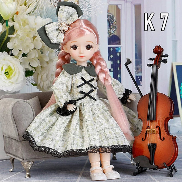 Planet Gates K-13 clothes / 30 cm 30cm Bjd Dolls Princess Full Set 1/6 Anime Bjd With Clothes 23 Joint Movable Body 3D Eyes Girls Dress Up Birthday Gifts Toys
