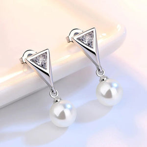 Planet Gates K02 925 Sterling Silver Female Luxury Crystal Round Stud Earrings Vintage Wedding Jewelry White Zircon Stone Earrings Wholesale