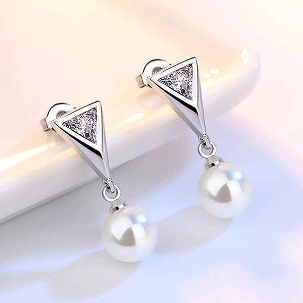 Planet Gates K02 925 Sterling Silver Female Luxury Crystal Round Stud Earrings Vintage Wedding Jewelry White Zircon Stone Earrings Wholesale