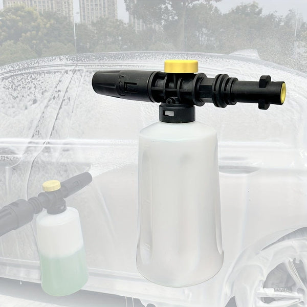 Planet Gates K2-K7 / 700ML 1pc Foam Cannon Jet Bottle Snow Foam Lance Washer Kit For Karcher K2 K3 K4 K5 K6 K7 K Series, Soap Generator High Pressure Washer Car Foamer Wash Adjustable Sprayer Nozzle 700ML