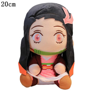 Planet Gates Kamado Nezuko / 20cm Demon Slayer Plush Toys Anime Kamado Tanjirou Hashibira Inosuke Tomioka Giyuu Rengoku Kyoujurou Kochou Shinobu Agatsuma Zenitsu