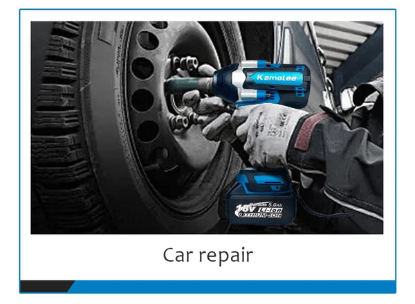 Planet Gates Kamolee 1800 N.M Torque DTW700 Brushless Electric Impact Wrench 1/2 In Lithium-Ion Battery For Makita 18V Battery