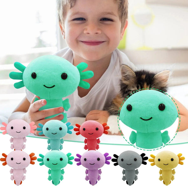 Planet Gates Kawaii Axolotl Plush Toy Axolotl Toy Axolotl Fish Axolotl Plushies Figure Doll Kawaii Animal Pink Axolotl Stuffed Dolls Gifts