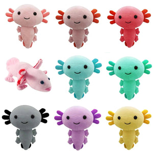Planet Gates Kawaii Axolotl Plush Toy Axolotl Toy Axolotl Fish Axolotl Plushies Figure Doll Kawaii Animal Pink Axolotl Stuffed Dolls Gifts