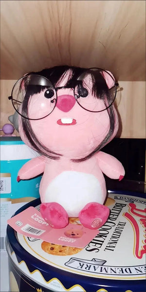 Planet Gates Kawaii Loopy Plush Soft Stuffed Doll Cartoon Diy  I Heard You Have A Friend Who Looks Like This Desktop Decor Toy Birthday Gift