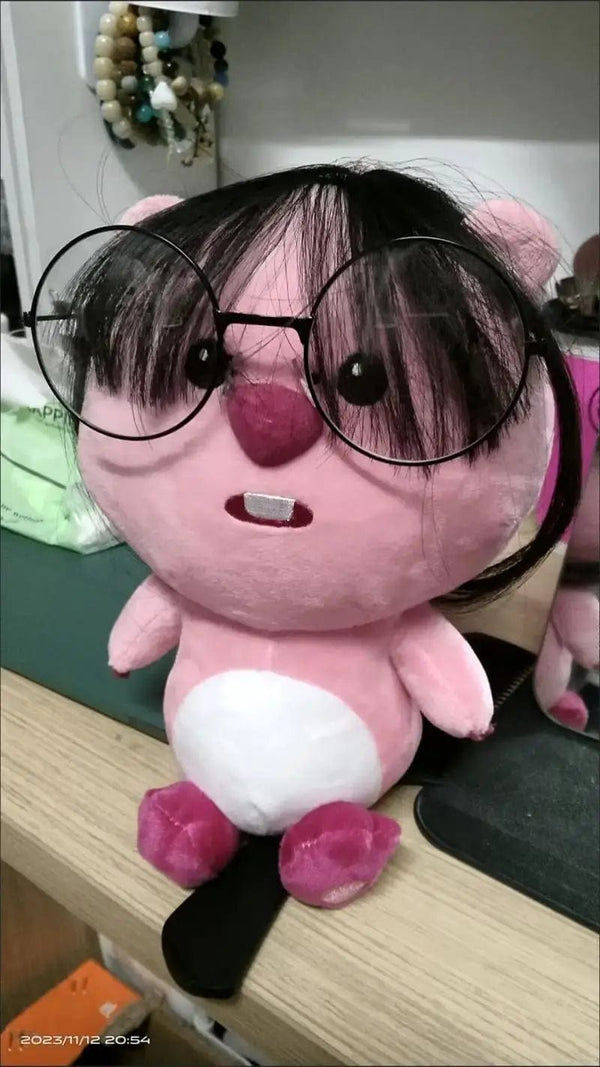 Planet Gates Kawaii Loopy Plush Soft Stuffed Doll Cartoon Diy  I Heard You Have A Friend Who Looks Like This Desktop Decor Toy Birthday Gift