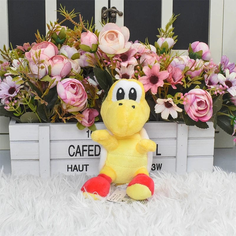 Planet Gates Kawaii Mario Bros Koopa Troopa Bob-omb Buddy Super Star Soft Plush Toy Funny Anime Stuffed Yellow Super Star Peluche Doll