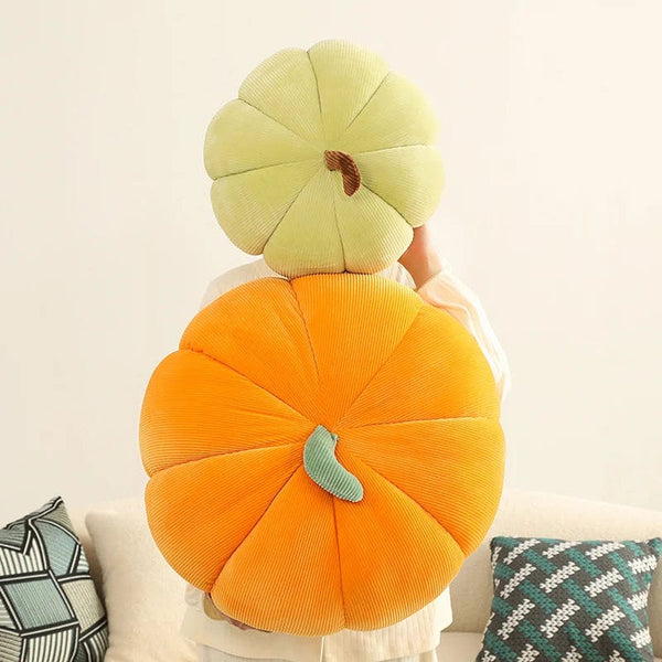 Planet Gates Kawaii Nordic Halloween Pumpkin Plush Toy Plushie Soft Plant Stuffed Doll Holidays Props Decorative Throw Pillow for Kids