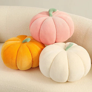Planet Gates Kawaii Nordic Halloween Pumpkin Plush Toy Plushie Soft Plant Stuffed Doll Holidays Props Decorative Throw Pillow for Kids