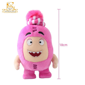 Planet Gates Kawaii Oddbods Fuse Bubbles Newt Pogo Slick Jeff Zee Plush Stuffed Toys Cute Cartoon Anime Mini Dolls Soft Pillow Kid Child Gift