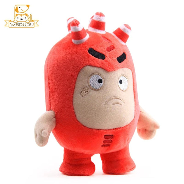 Planet Gates Kawaii Oddbods Fuse Bubbles Newt Pogo Slick Jeff Zee Plush Stuffed Toys Cute Cartoon Anime Mini Dolls Soft Pillow Kid Child Gift