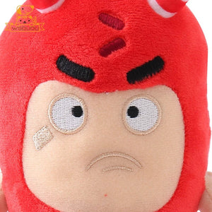 Planet Gates Kawaii Oddbods Fuse Bubbles Newt Pogo Slick Jeff Zee Plush Stuffed Toys Cute Cartoon Anime Mini Dolls Soft Pillow Kid Child Gift