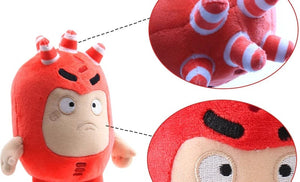 Planet Gates Kawaii Oddbods Fuse Bubbles Newt Pogo Slick Jeff Zee Plush Stuffed Toys Cute Cartoon Anime Mini Dolls Soft Pillow Kid Child Gift