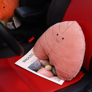 Planet Gates Kawaii Plush Leaves Pillow Cushion Toys Soft Maple Leaf Ginkgo Plant Full Stuffed Toys Room Christmas Holiday Party Decor Gift