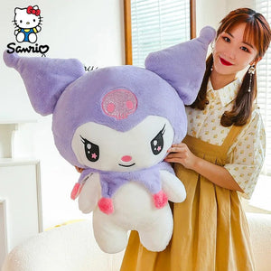 Planet Gates Kawaii Sanrio Plush Toys 25cm Kuromi My Melody Plushies Dolls Cute Sanrio Merch Cartoon Anime Stuffed Plush Toys Birthday Gifts
