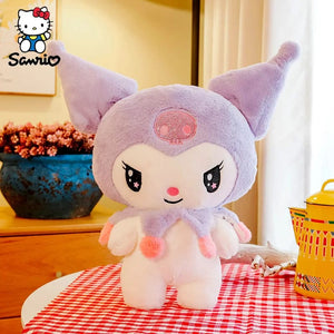 Planet Gates Kawaii Sanrio Plush Toys 25cm Kuromi My Melody Plushies Dolls Cute Sanrio Merch Cartoon Anime Stuffed Plush Toys Birthday Gifts